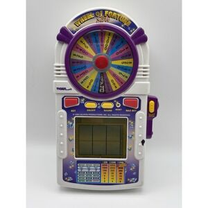 Wheel Of Fortune‎ Slots 1998 Hand Held Game , Works great w/sound! Tiger Elect.